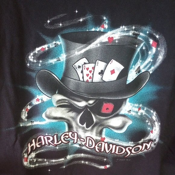 Harley-Davidson Other - Harley-Davidson XL Vintage Collectible Beefy T Biker Shirt. Las Vegas, Nevada